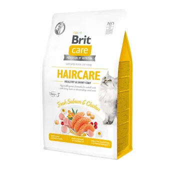 Brit Care Cat Grain-Free Haircare Healthy & Shiny Coat 0,4 kg