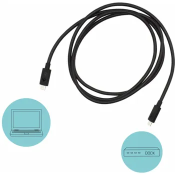 i-Tec TB3CBL150CM Thunderbolt 3 propojovací, 40Gbps, 1,5m