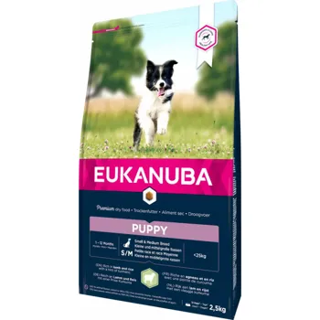 EUKANUBA Puppy Small & Medium Lamb 2,5 kg