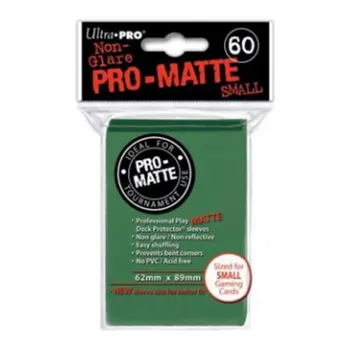 Ultra Pro obaly 62 x 89 Small Pro-Matte zelené