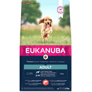 Eukanuba Adult Small & Medium Salmon 2,5 kg