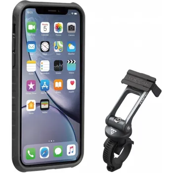 Pouzdro TOPEAK RIDECASE iPhone XR černé/šedé