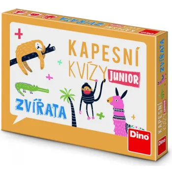 Dino Kapesní kvízy Junior zvířata