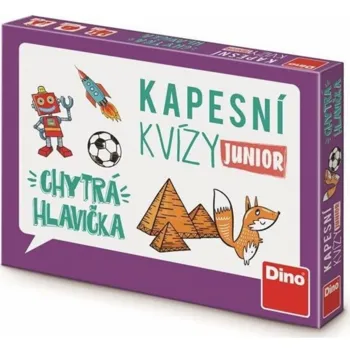 Dino Kapesní kvízy Junior chytrá hlavička