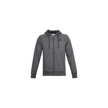 Under Armour Rival Fleece FZ Hoodie Pitch Gray Light Heather