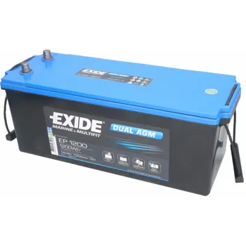 EXIDE DUAL 140Ah 12V 1200A,EP1200