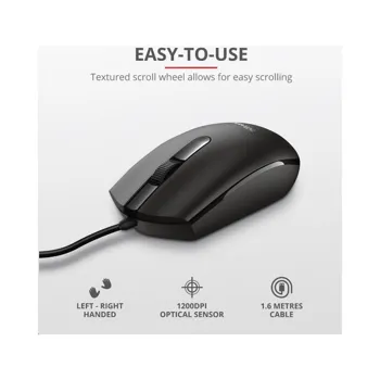 Trust Basi Wired Mouse 24271