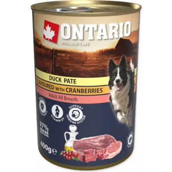 Ontario Duck Pate flavoured with Cranberries 0,8 kg