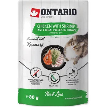 Ontario Herb Chicken with Shrimps Rice and Rosemary 80 g