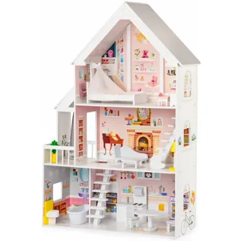 ECOTOYS Domeček pro panenky Residence bílý