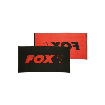 Fox Ručník Beach Towel Black/Orange 80x160cm