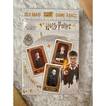 Goggess Winning Mowies hrací karty černý Petr Harry Potter