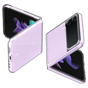 Pouzdro Spigen Airskin Samsung Galaxy Z Flip 3 Crystal Clear