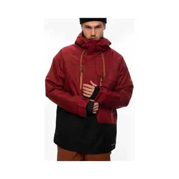 686 Mns Geo Insulated Jacket Oxblood Clrblk